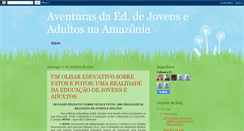 Desktop Screenshot of educacaonaamazoniaeja.blogspot.com