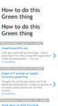 Mobile Screenshot of howtodothisgreenthing.blogspot.com