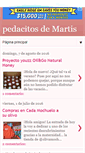 Mobile Screenshot of pedacitosdemartis.blogspot.com