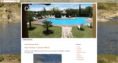 Desktop Screenshot of camposdelindio.blogspot.com