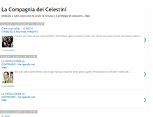 Tablet Screenshot of lacompagniadeicelestini.blogspot.com
