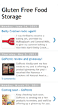 Mobile Screenshot of glutenfreefoodstorage.blogspot.com