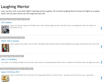 Tablet Screenshot of laughingwarrior.blogspot.com