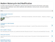 Tablet Screenshot of modernmotorcyclenmodification.blogspot.com