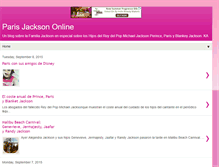 Tablet Screenshot of parisjacksononline.blogspot.com