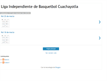 Tablet Screenshot of basquetcuachayotla.blogspot.com