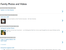 Tablet Screenshot of michaelandsophia.blogspot.com