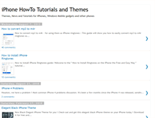 Tablet Screenshot of howto-themes-for-iphones.blogspot.com