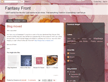Tablet Screenshot of fantasyfront.blogspot.com