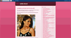 Desktop Screenshot of celeb-shoot.blogspot.com