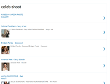 Tablet Screenshot of celeb-shoot.blogspot.com
