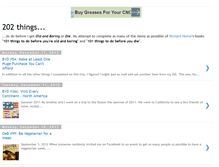 Tablet Screenshot of 202things.blogspot.com