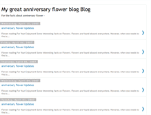 Tablet Screenshot of anniversary-flower-zone514.blogspot.com