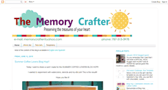 Desktop Screenshot of memorycrafter.blogspot.com