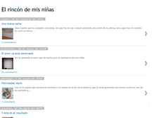 Tablet Screenshot of elrincondemisninas.blogspot.com