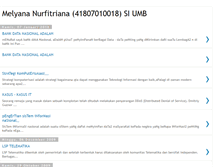 Tablet Screenshot of melyananurfitriana.blogspot.com