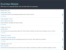 Tablet Screenshot of encinitas-lifestyle.blogspot.com