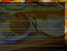 Tablet Screenshot of gastronomiavallecaucana.blogspot.com