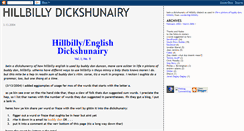 Desktop Screenshot of dickshunairy.blogspot.com