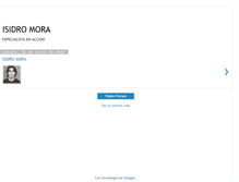 Tablet Screenshot of isidromora.blogspot.com