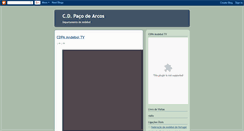 Desktop Screenshot of cdpa-teste.blogspot.com