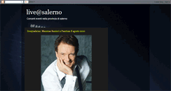 Desktop Screenshot of livesalerno.blogspot.com
