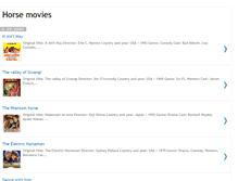 Tablet Screenshot of horsemovies.blogspot.com