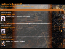 Tablet Screenshot of craftworldbehemoth.blogspot.com