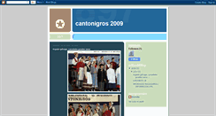 Desktop Screenshot of cantonigros09.blogspot.com