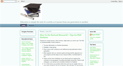 Desktop Screenshot of higher-education-journal.blogspot.com