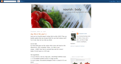 Desktop Screenshot of nourishbody1.blogspot.com