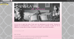 Desktop Screenshot of danslaviedelaurie.blogspot.com