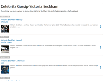 Tablet Screenshot of celebritygossip-victoriabeckham.blogspot.com