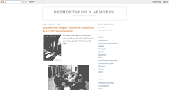 Desktop Screenshot of desmontandoaarmando.blogspot.com