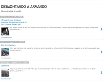 Tablet Screenshot of desmontandoaarmando.blogspot.com