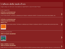 Tablet Screenshot of alberodellemeledoro.blogspot.com