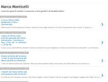 Tablet Screenshot of marcomonticelli.blogspot.com