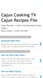 Mobile Screenshot of cajun-cooking.blogspot.com