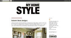 Desktop Screenshot of homestylecz.blogspot.com