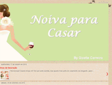 Tablet Screenshot of noivaparacasar.blogspot.com