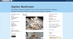 Desktop Screenshot of impianmushroom.blogspot.com