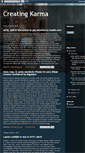 Mobile Screenshot of creatingkarma5.blogspot.com