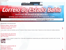 Tablet Screenshot of correiodoestadobahia.blogspot.com