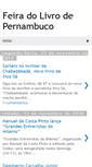 Mobile Screenshot of feiradolivrope.blogspot.com