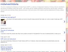 Tablet Screenshot of midwivesvictoria.blogspot.com