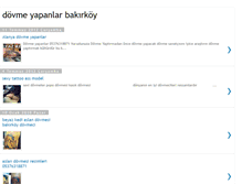 Tablet Screenshot of dovme-dovmeciler.blogspot.com