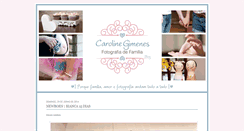 Desktop Screenshot of carolinegimenes.blogspot.com