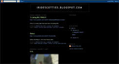 Desktop Screenshot of iridescotties.blogspot.com