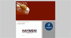 Desktop Screenshot of honeytechie.blogspot.com
