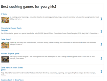 Tablet Screenshot of best-cooking-games.blogspot.com